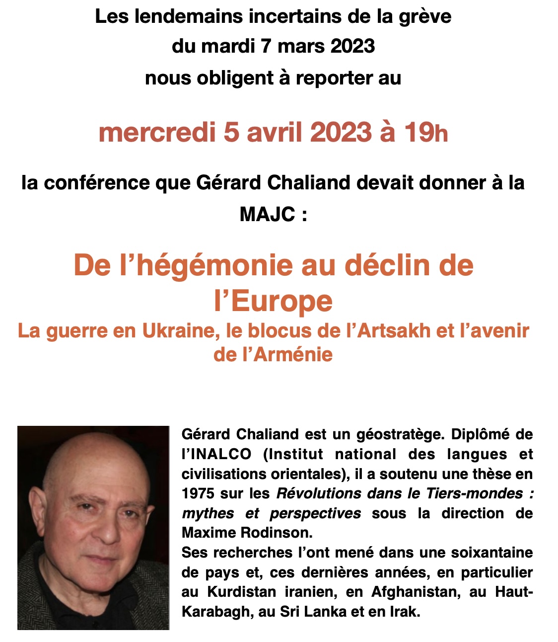 conf modif date