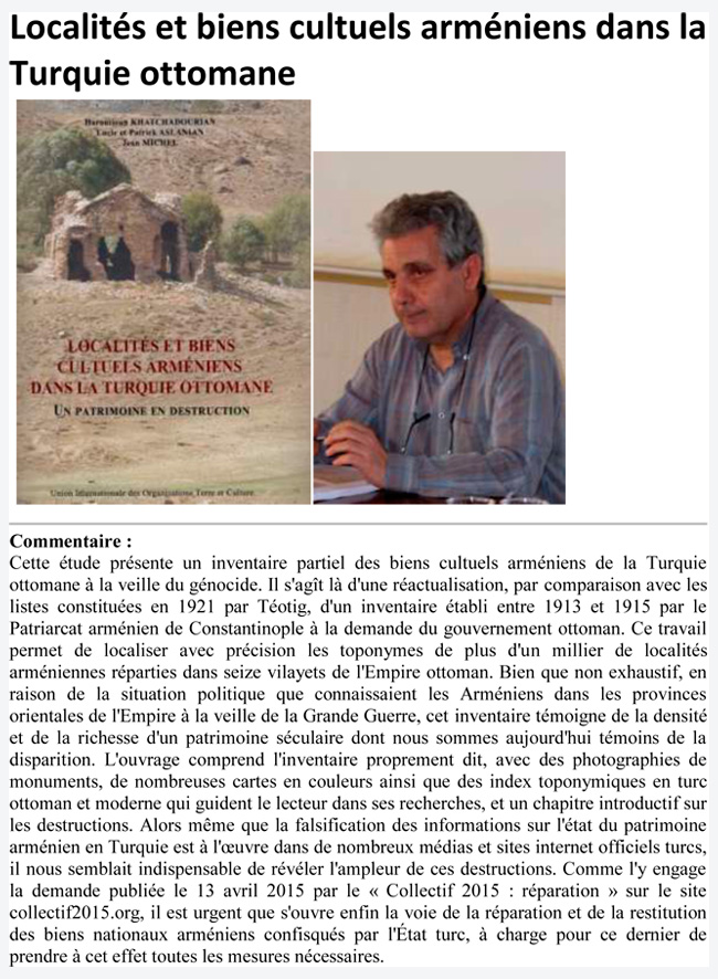 LIVRE Khatchadourian